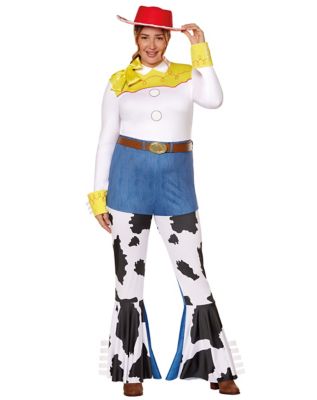 Adult Jessie Plus Size Costume - Toy Story, White, 2X - Spirit Halloween