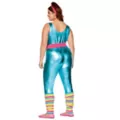 Adult Classic Barbie Plus Size Aerobics Catsuit Costume at Spencer's