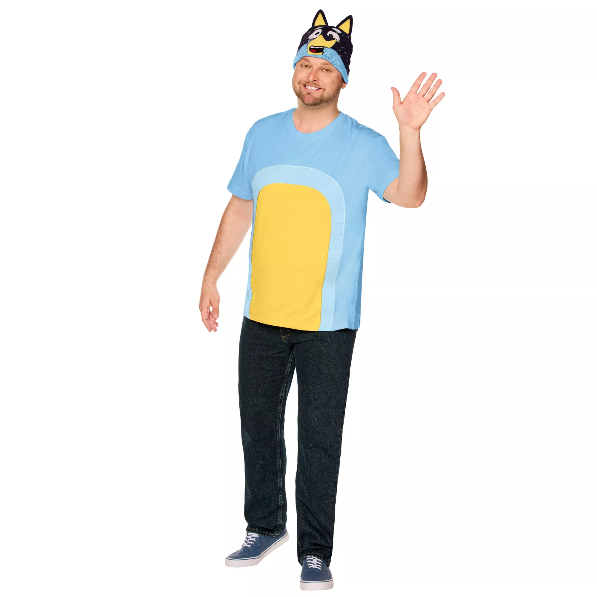 Adult Bandit Plus Size Costume Kit - Bluey at Spirit Halloween