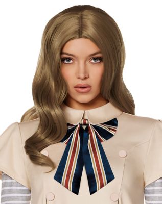 M3GAN Wig With Bow, Brown - Spirit Halloween