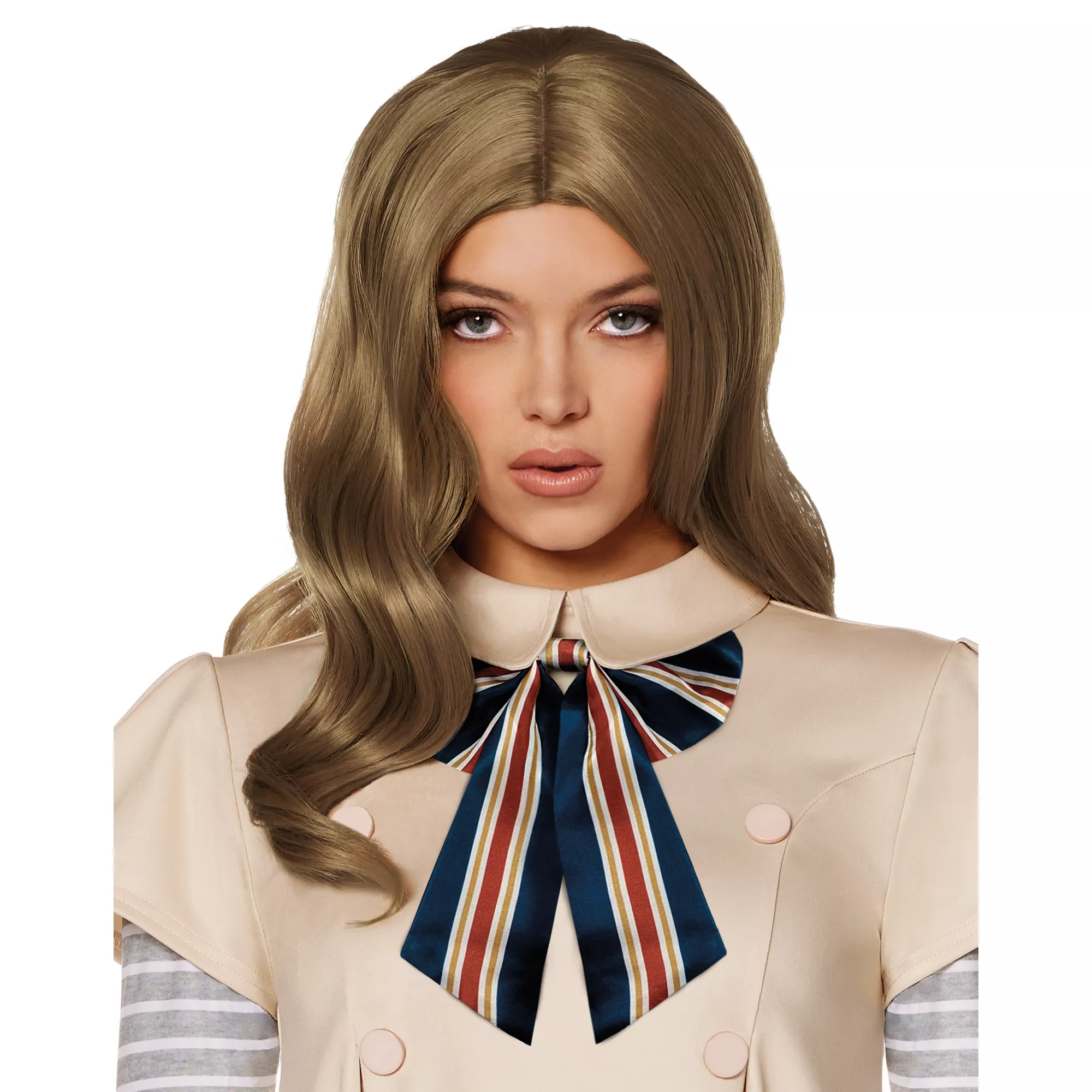 M3GAN Wig with Bow at Spencer's