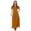 Adult Mustard Peasant Dress at Spirit Halloween