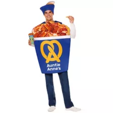 Adult Auntie Anne's Pretzel Nuggets Cup Costume at Spencer's