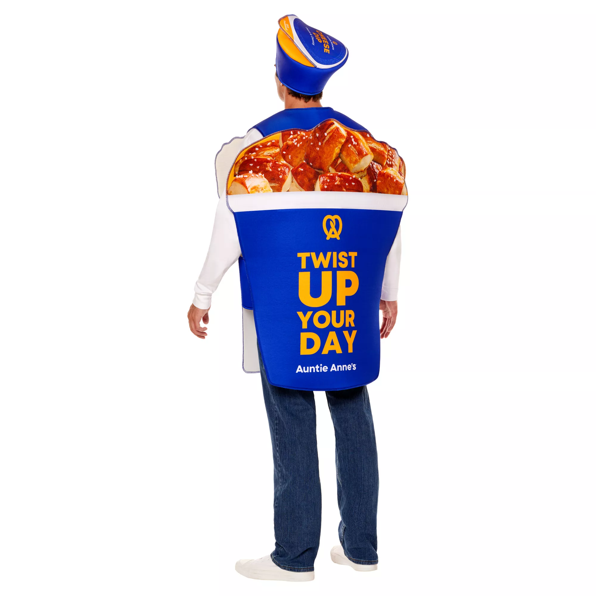 Adult Auntie Anne's Pretzel Nuggets Cup Costume at Spencer's