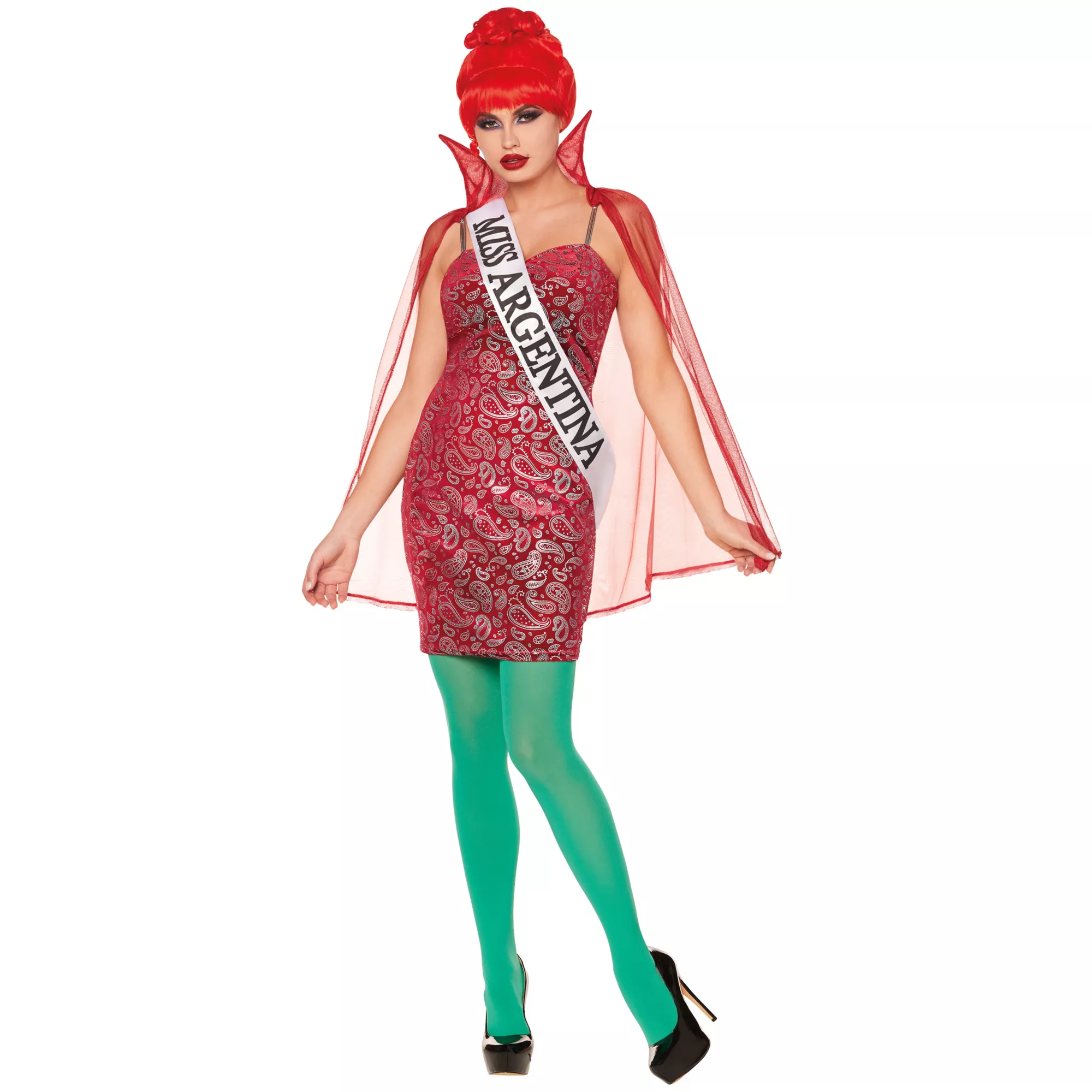 Adult Miss Argentina Dress Costume - Beetlejuice at Spencer's