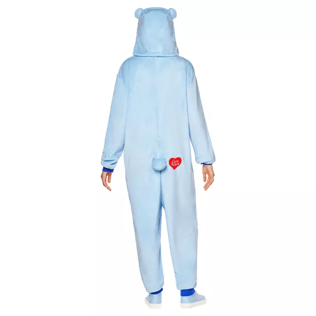 Adult Grumpy Bear Jumpsuit Costume Care Bears