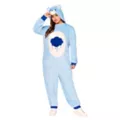 Adult Grumpy Bear Jumpsuit Costume - Care Bears at Spencer's