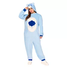 Adult Grumpy Bear Jumpsuit Costume - Care Bears at Spencer's