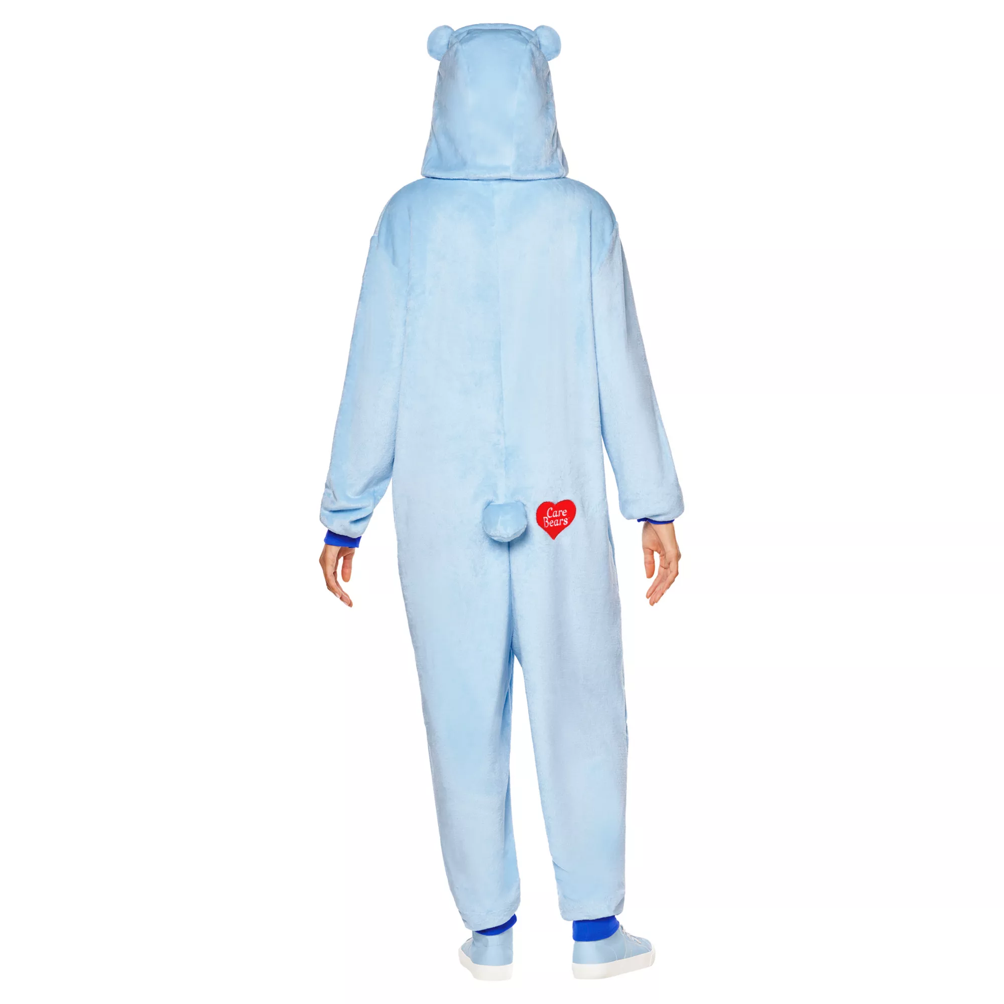 Adult Grumpy Bear Jumpsuit Costume - Care Bears at Spencer's
