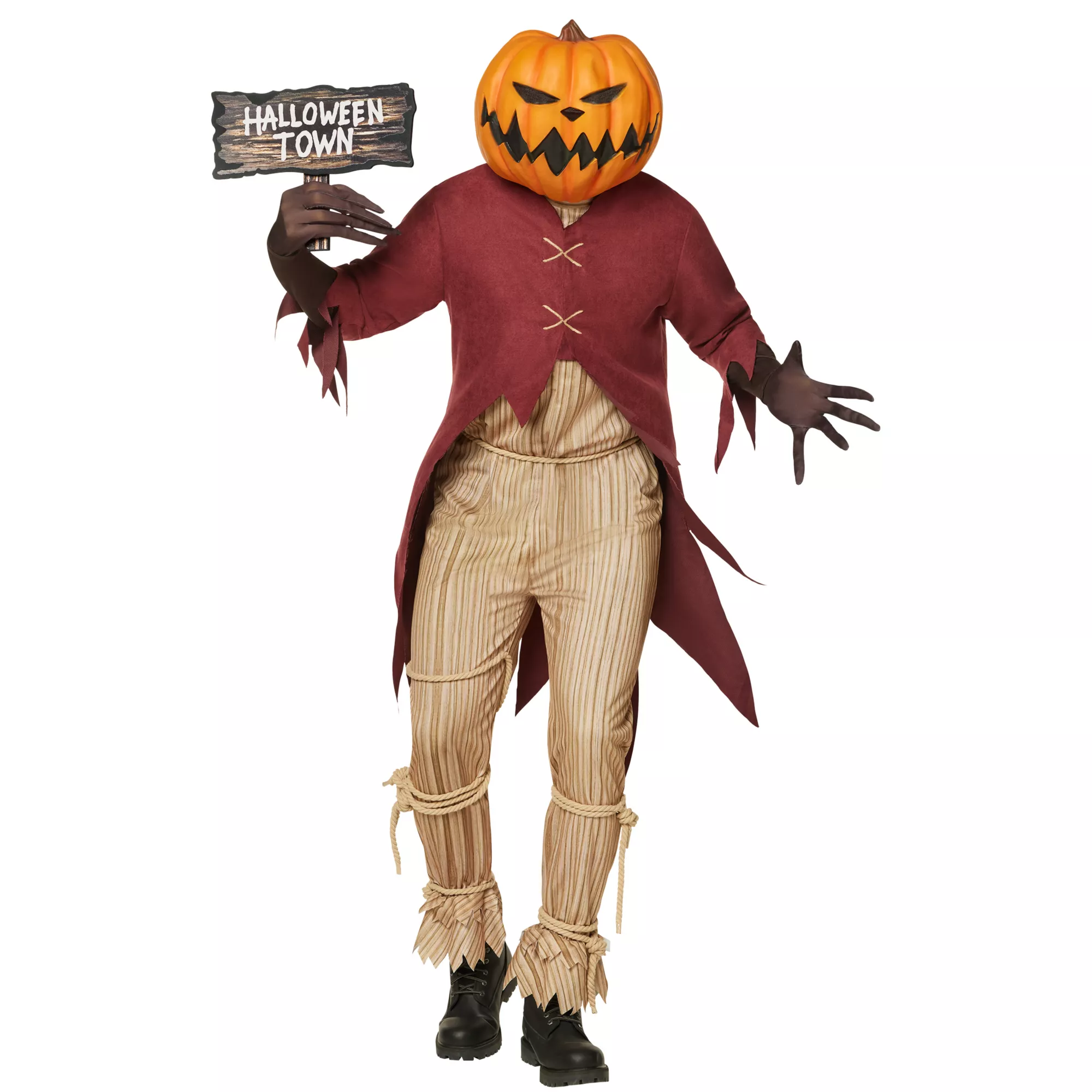 Adult Pumpkin King Jack Costume - The Nightmare Before Christmas at Spirit Halloween