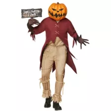 Adult Pumpkin King Jack Costume - The Nightmare Before Christmas at Spirit Halloween