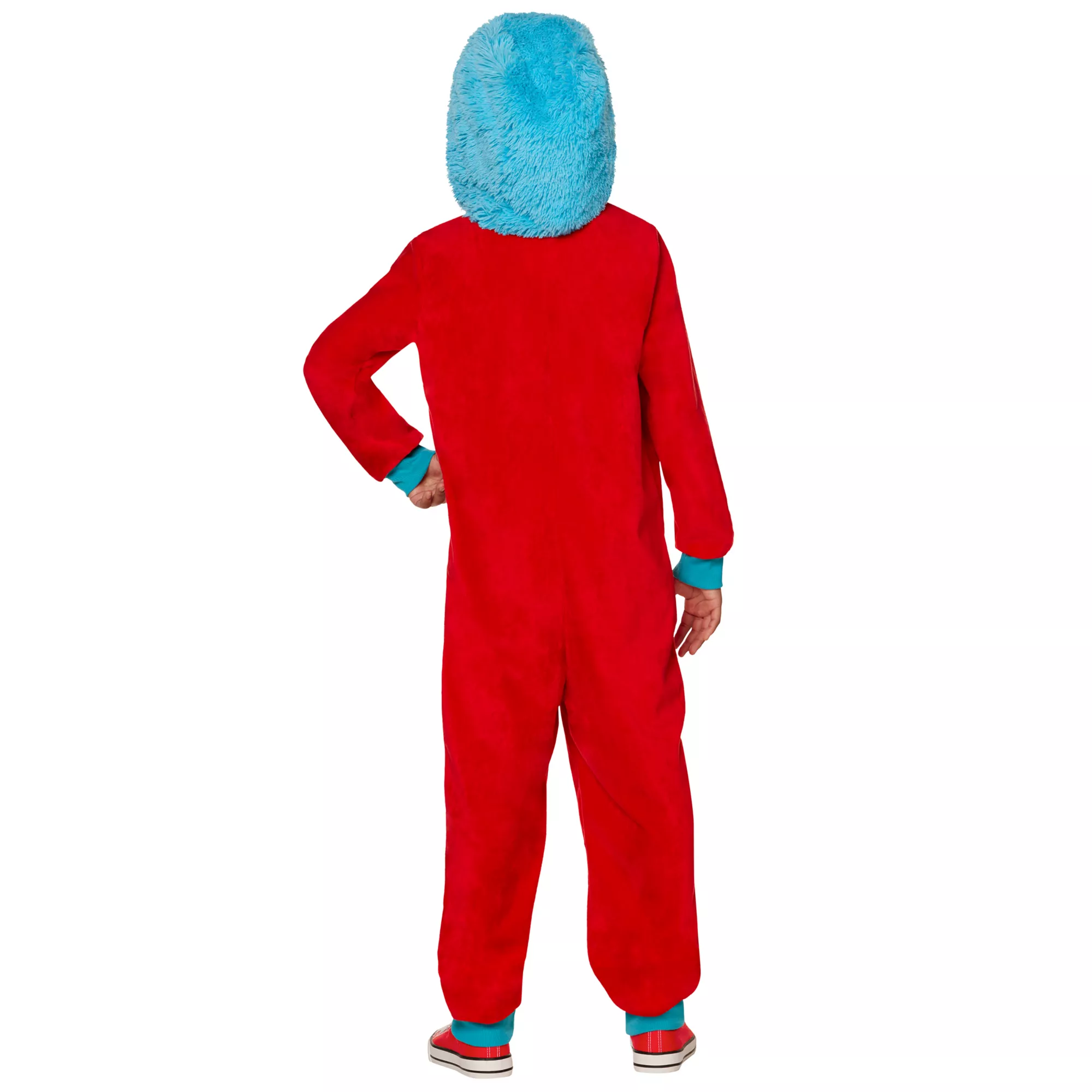 Kids Thing 1 and 2 Jumpsuit Costume - The Cat in the Hat at Spirit Halloween