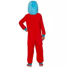 Kids Thing 1 and 2 Jumpsuit Costume - The Cat in the Hat at Spirit Halloween