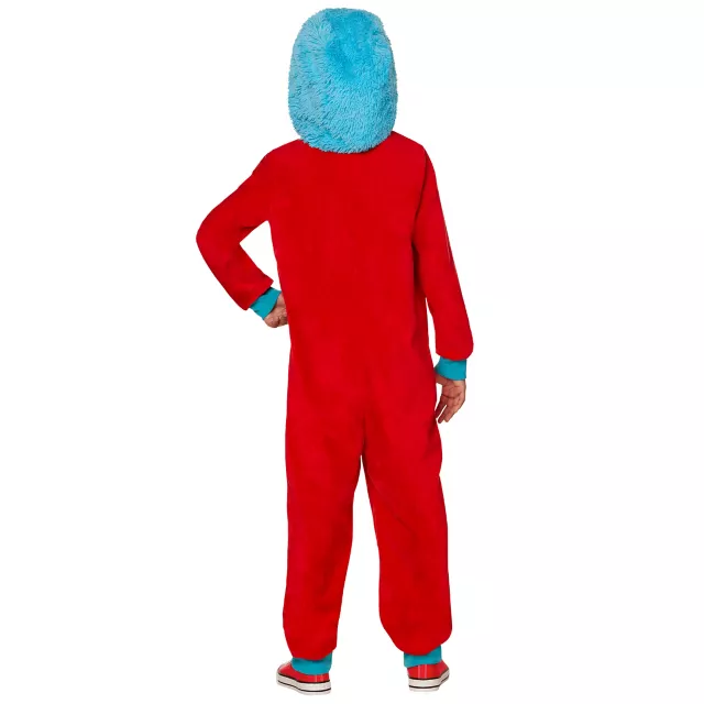 Kids Thing 1 and 2 Jumpsuit Costume - The Cat in the Hat at Spirit Halloween