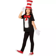 Kids The Cat in the Hat Costume Kit at Spirit Halloween