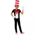 Kids The Cat in the Hat Costume Kit at Spirit Halloween