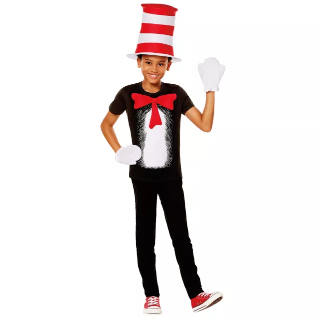 Kids The Cat in the Hat Costume Kit at Spirit Halloween