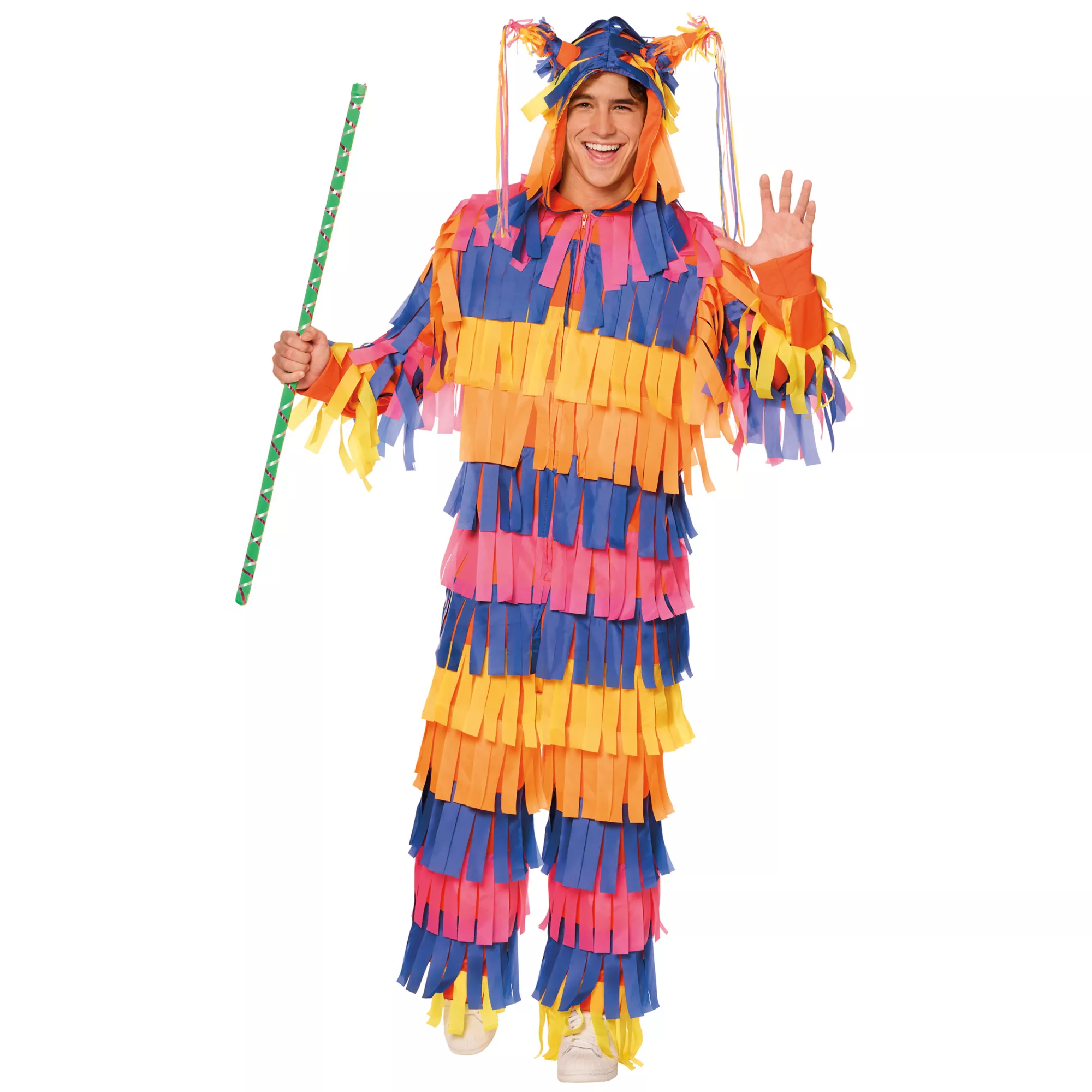 Adult Piñata Jumpsuit Costume at Spirit Halloween