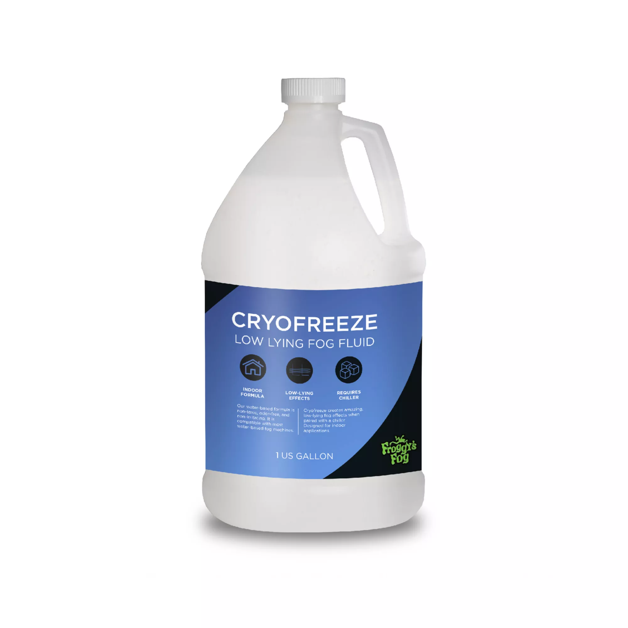 Cryo Freeze Indoor Low Lying Fog Juice 1 Gallon - Froggy's Fog at Spencer's