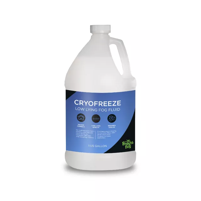 Cryo Freeze Indoor Low Lying Fog Juice 1 Gallon - Froggy's Fog at Spencer's