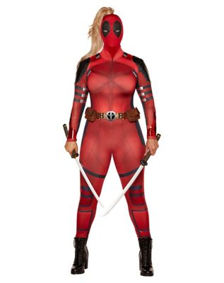 Adult Lady Deadpool Plus Size Costume
