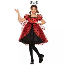 Kids Ladybug Dress Costume at Spencer's