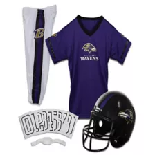Kids Baltimore Ravens NFL Deluxe Uniform Costume - Franklin Sports at Spirit Halloween