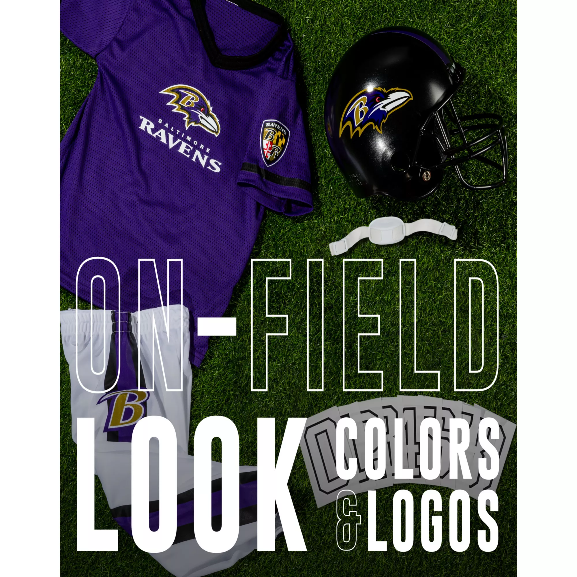 Kids Baltimore Ravens NFL Uniform Costume Deluxe - Franklin Sports at Spencer's