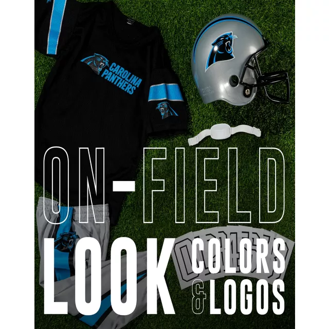 Kids Carolina Panthers NFL Deluxe Uniform Costume - Franklin Sports at Spirit Halloween