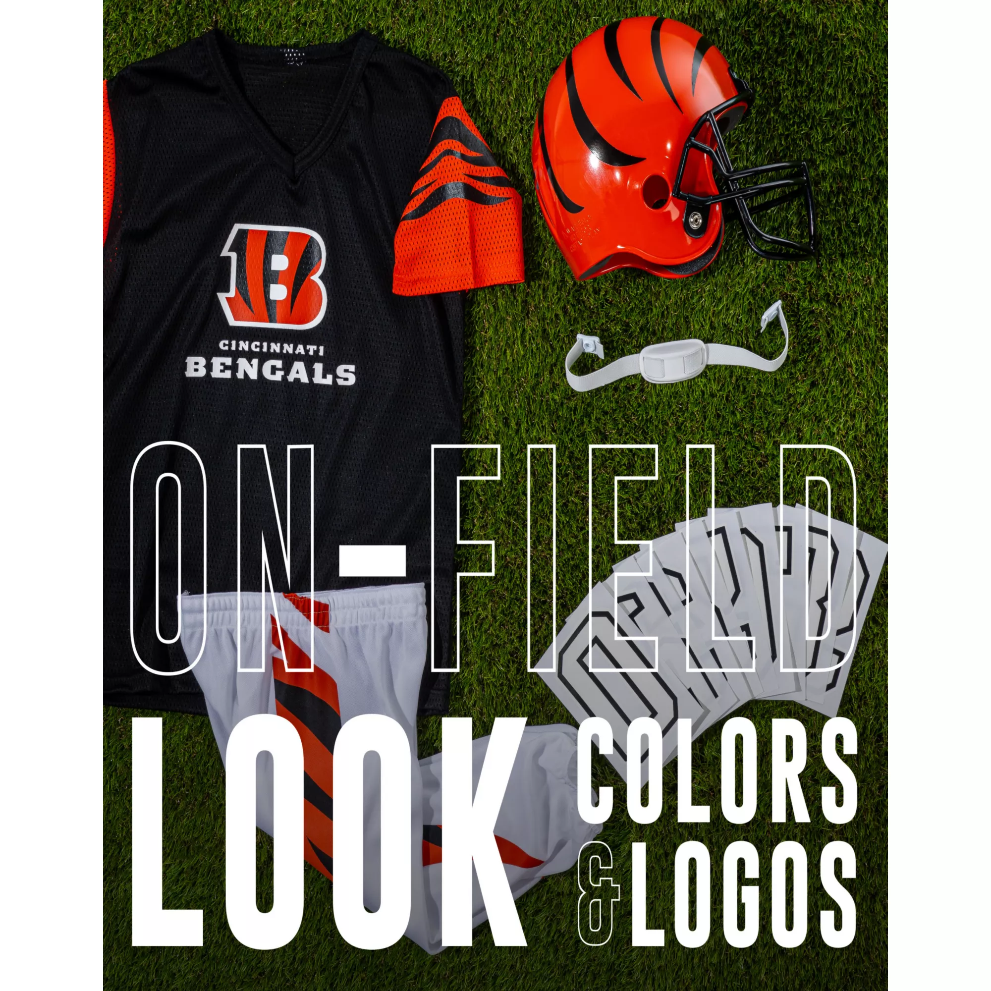 Kids Cincinnati Bengals NFL Uniform Costume Deluxe - Franklin Sports at Spencer's