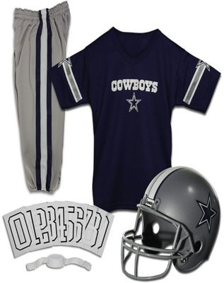 Kids Dallas Cowboys NFL Uniform Costume Deluxe Franklin Sports
