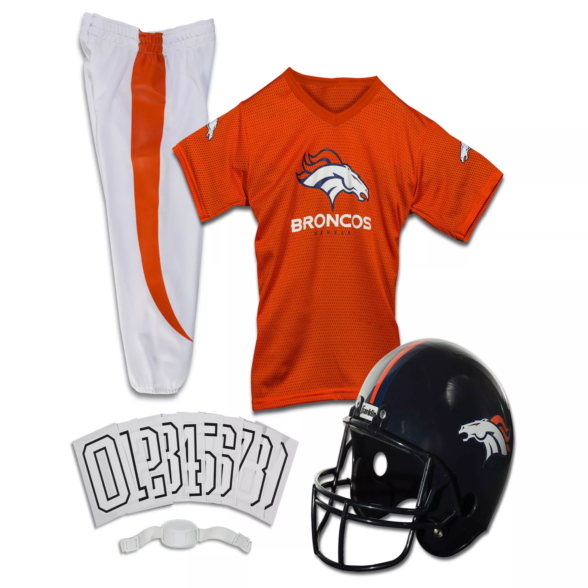 Kids Denver Broncos NFL Uniform Costume Deluxe - Franklin Sports at Spencer's