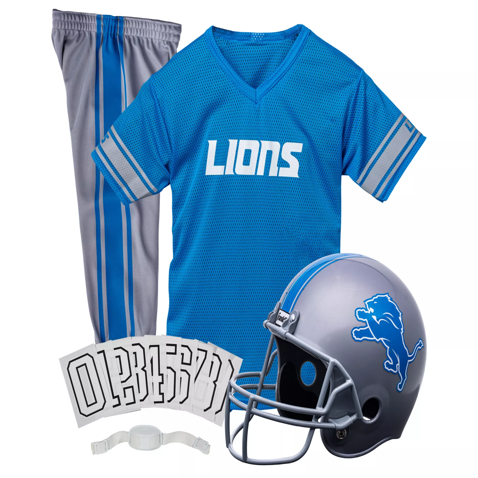 Kids Detroit Lions NFL Uniform Costume Deluxe - Franklin Sports at Spencer's