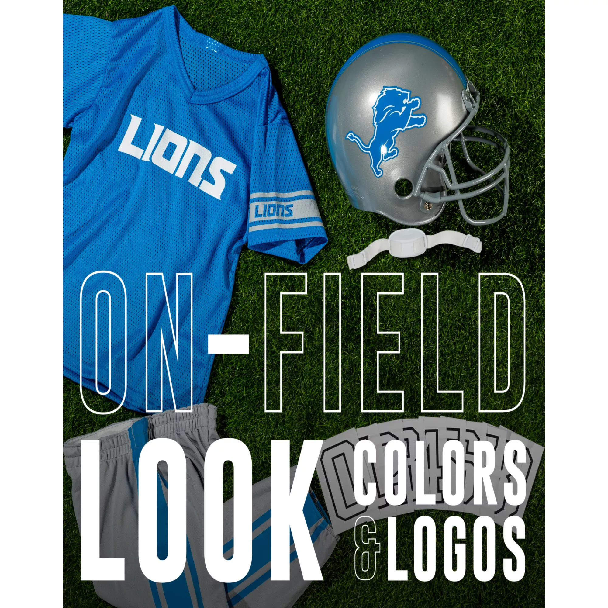 Kids Detroit Lions NFL Uniform Costume Deluxe - Franklin Sports at Spencer's