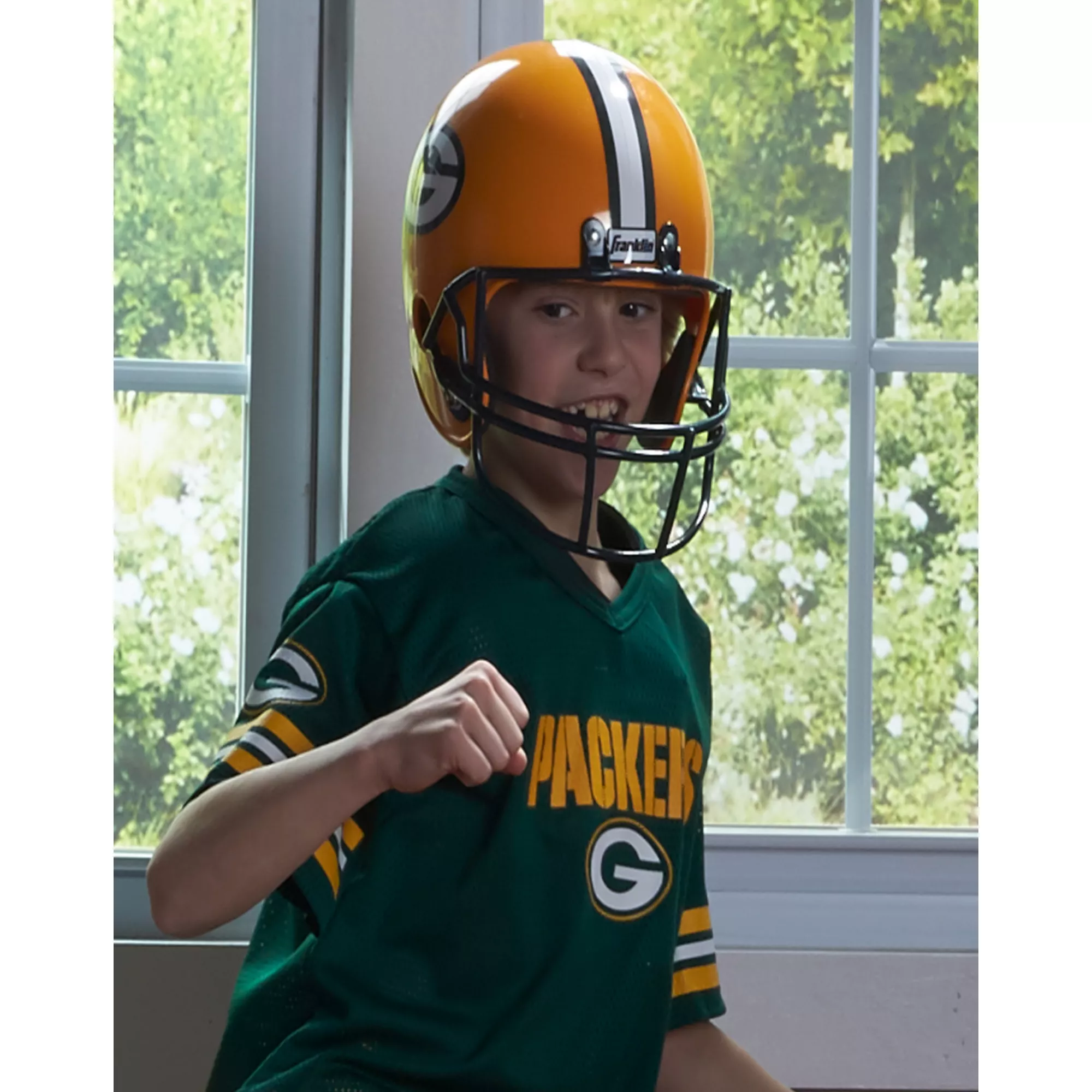Kids Green Bay Packers NFL Uniform Costume Deluxe - Franklin Sports at Spencer's