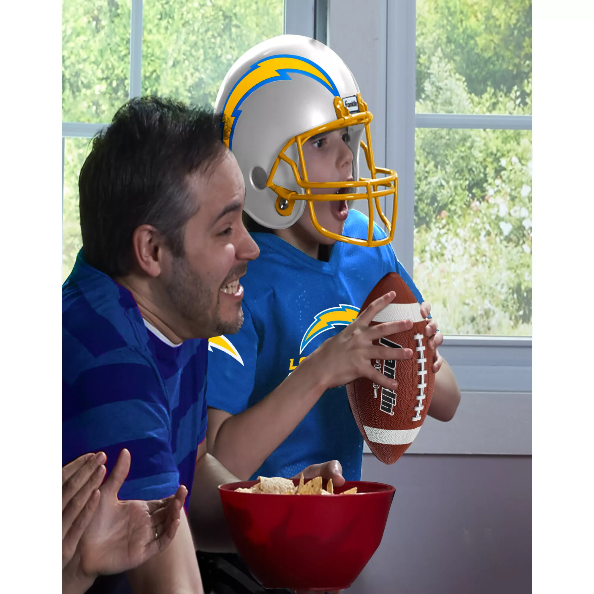 Kids Los Angeles Chargers NFL Uniform Costume Deluxe - Franklin Sports at Spencer's