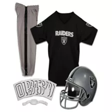 Kids Las Vegas Raiders NFL Deluxe Uniform Costume - Franklin Sports at Spirit Halloween