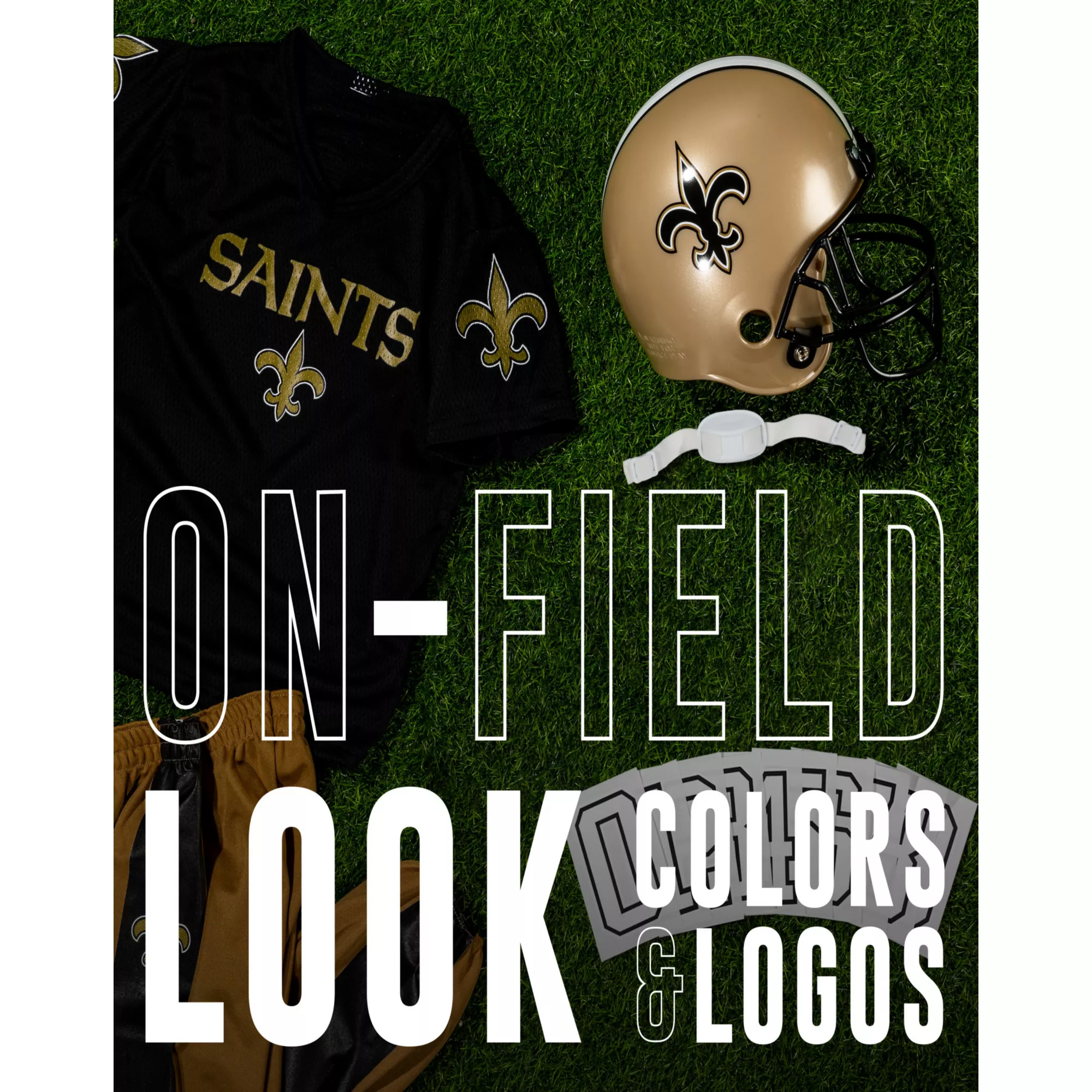Kids New Orleans Saints NFL Uniform Costume Deluxe - Franklin Sports at Spencer's