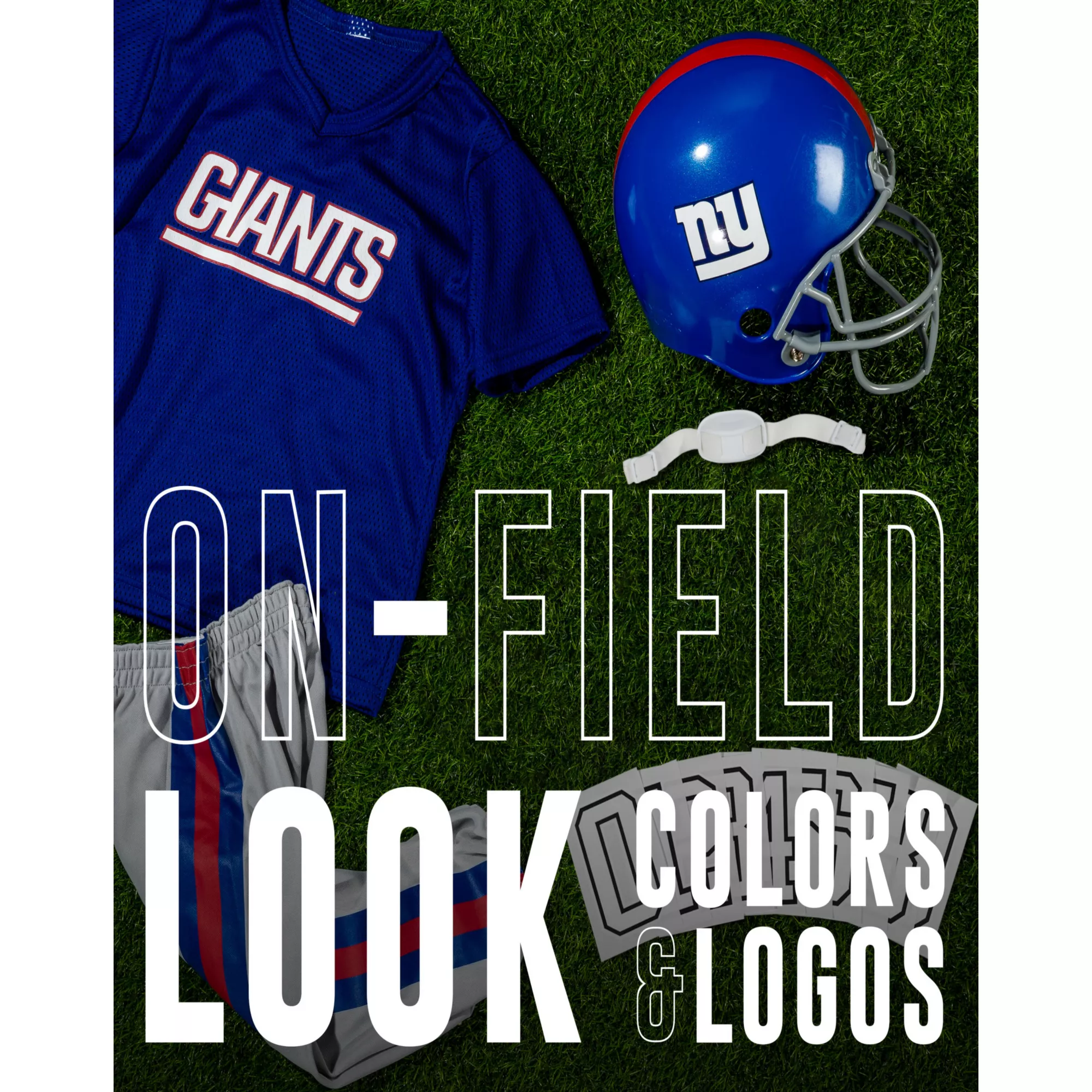 Kids New York Giants NFL Uniform Costume Deluxe - Franklin Sports at Spencer's