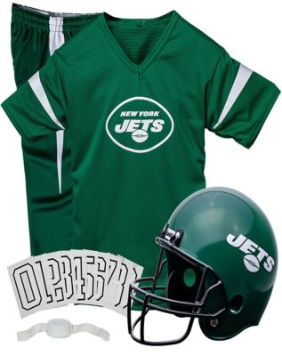 Kids New York Jets NFL Deluxe Uniform Costume Franklin Sports Spirithalloween