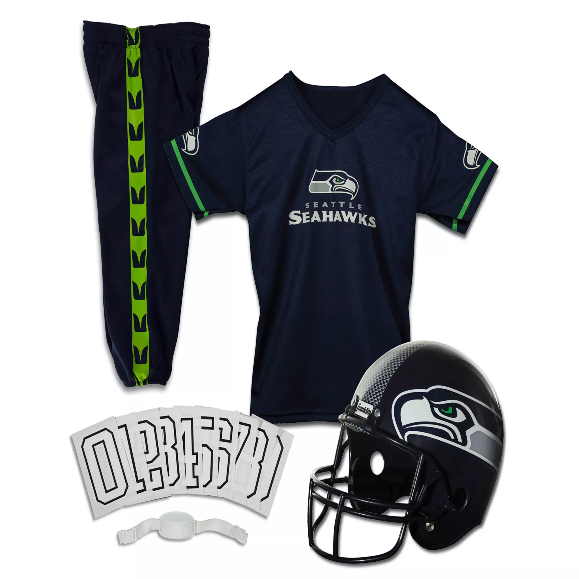 Kids Seattle Seahawks NFL Uniform Costume Deluxe - Franklin Sports at Spencer's