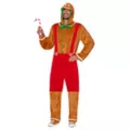 Adult Gingerbread Jumpsuit Costume at Spirit Halloween