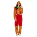 Adult Gingerbread Jumpsuit Costume at Spirit Halloween