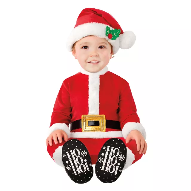 Baby Santa Clause Jumpsuit Costume at Spirit Halloween