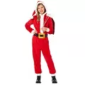 Kids Santa Claus Jumpsuit Costume at Spirit Halloween