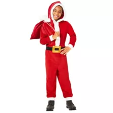 Kids Santa Claus Jumpsuit Costume at Spirit Halloween