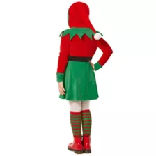 Kids Elf Hooded Dress Costume at Spencer's