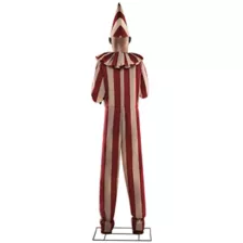 6 Ft 9 In Silent and Deadly Clown Animatronic at Spirit Halloween