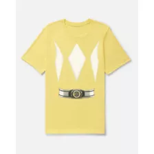 Yellow Power Ranger T Shirt at Spirit Halloween