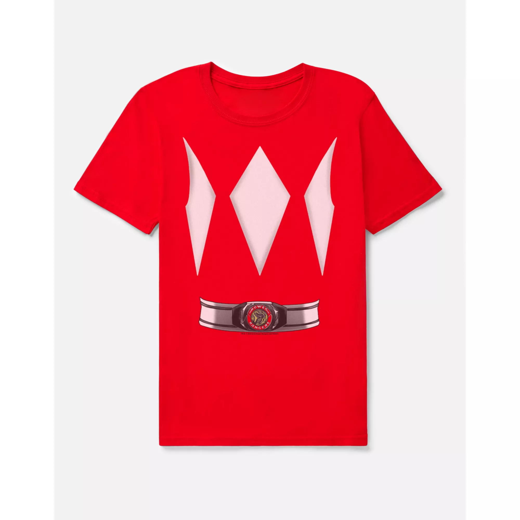 Red Power Ranger T Shirt at Spirit Halloween